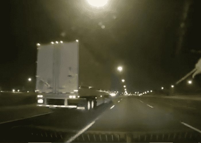 VIDEO: Car Driver Punishes Trucker For Driving In Left Lane