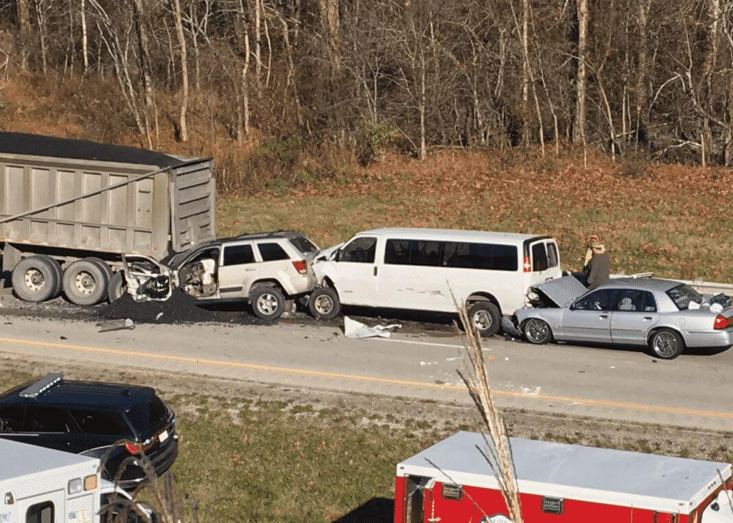 Wildfire Smoke Blamed For Trucker’s Death, 18 Vehicle Crash