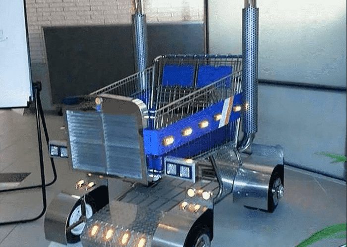 This Is How A Real Trucker Does Walmart