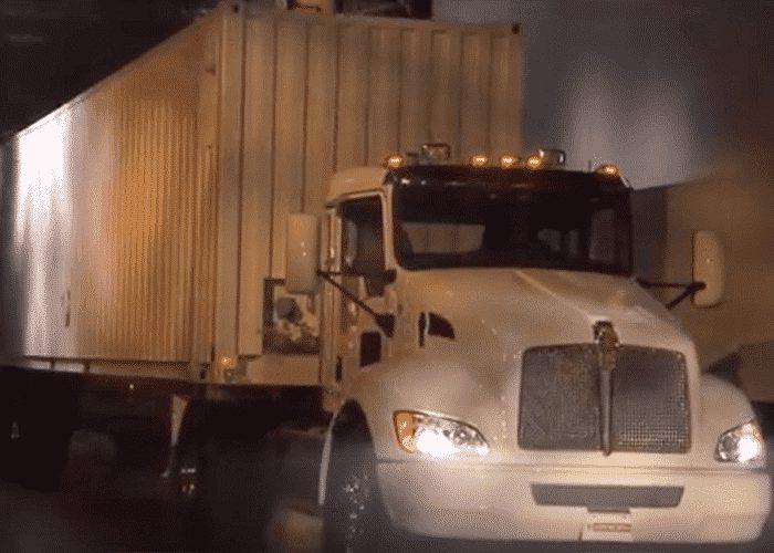 VIDEO: Amazon Debuts Semi Designed To Haul Data