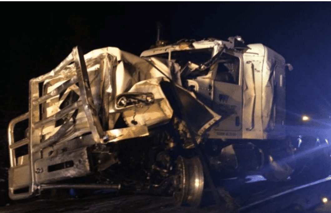 Ice Road Trucker Crashes Intentionally To Save Family Of Five