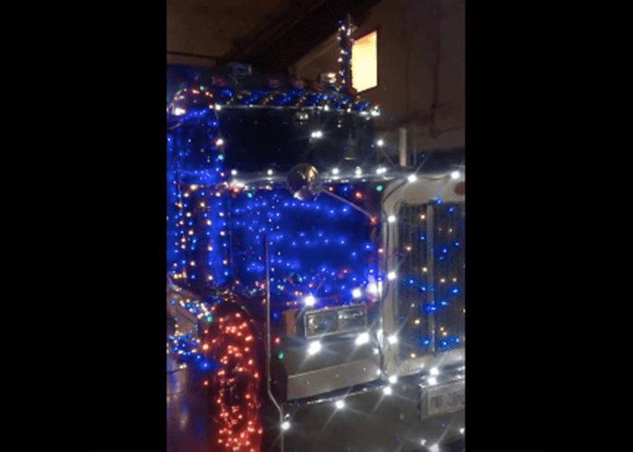 VIDEO: The Ultimate Christmas Truck?