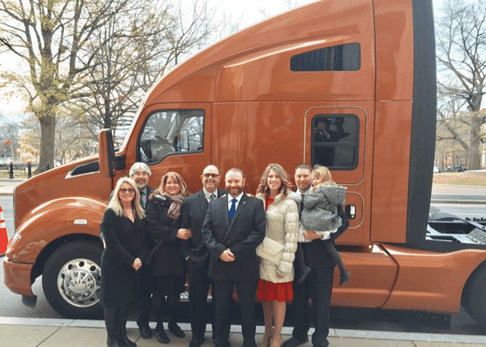 Werner Driver And Veteran Wins New Truck