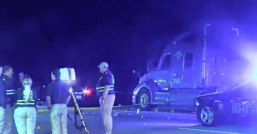 Georgia Police Shoot Semi Truck Thief After Multi-County Chase