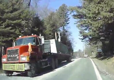 VIDEO: Oversized Load Chops Down Power Pole