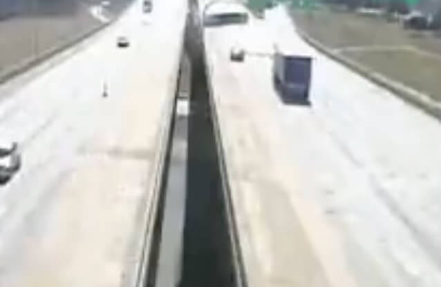 VIDEO: Ohio DOT Cameras Catch Wind Toppling A Truck