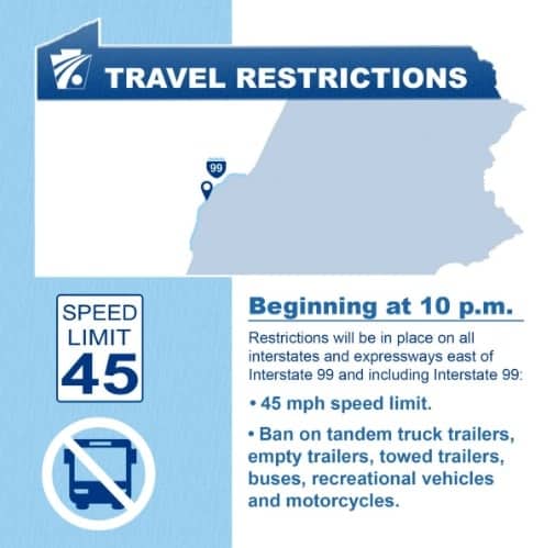 Pennsylvania Bans Tandem Trucks, Empty Trailers, On Several Major Interstates