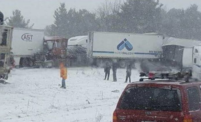 Trucker Dies in 30 Vehicle Pileup That Caused Highly Toxic Chemical Spill