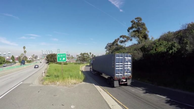 VIDEO: Caltrans Releases Video Of Trucks Platooning 50 Feet Apart
