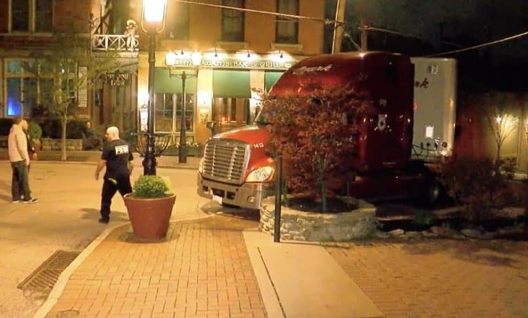Lost Trucker Muddles Things Up In Ohio Town