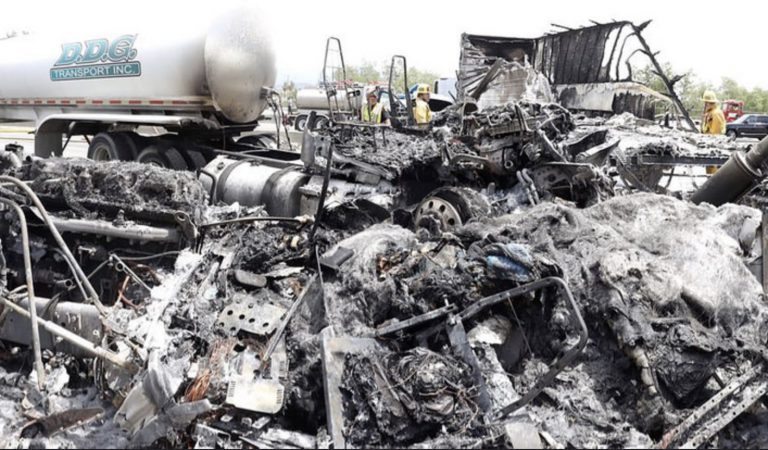 Truck Driver Killed, 10 Hurt, In Fiery I-5 Multi-Vehicle Crash
