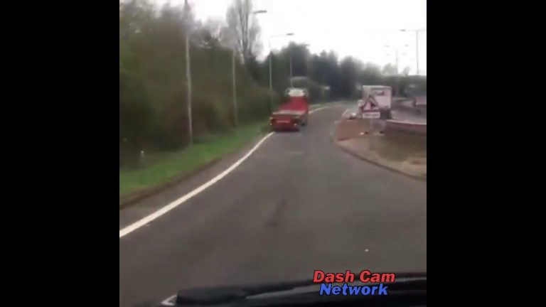 VIDEO: Unlucky Trucker Chases Rig Down The Road