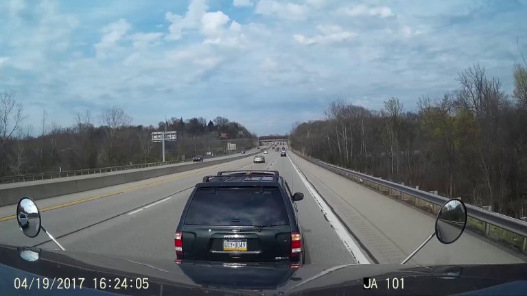 VIDEO: Brake Checker With A Death Wish