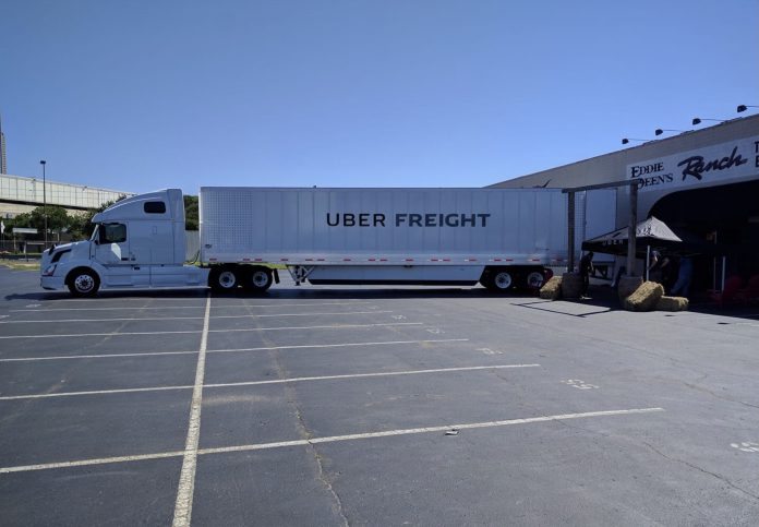 CEO Shares Sneak Peek Of Uber Freight Semi