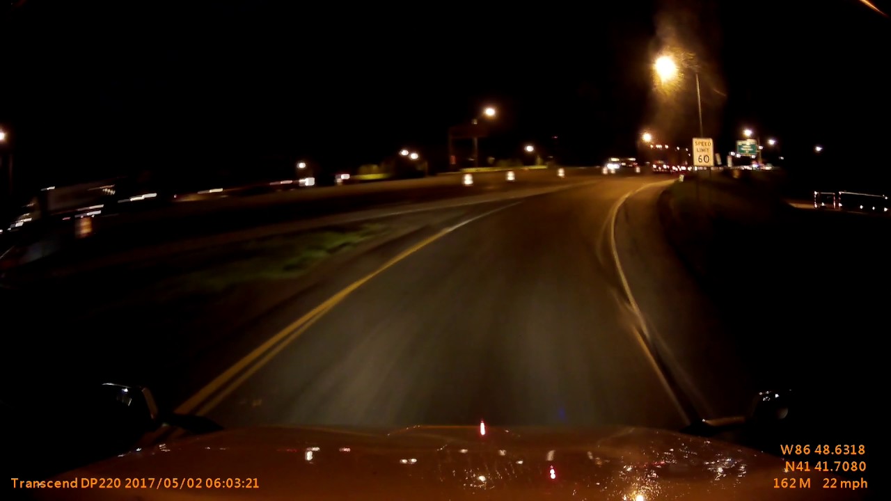 VIDEO: Semi Sideswipes Merging Tractor Trailer