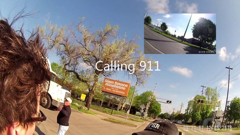 VIDEO: Cyclist Freaks About Semis In Bike Lane, Cops Side With Truckers