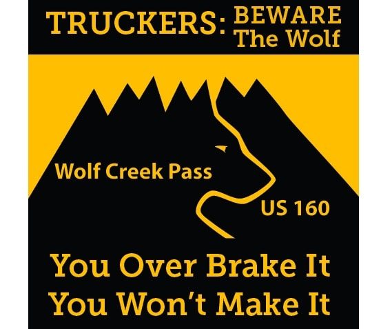 Trucker spills 46,000 pounds of lumber on his first trip down Wolf Creek Pass