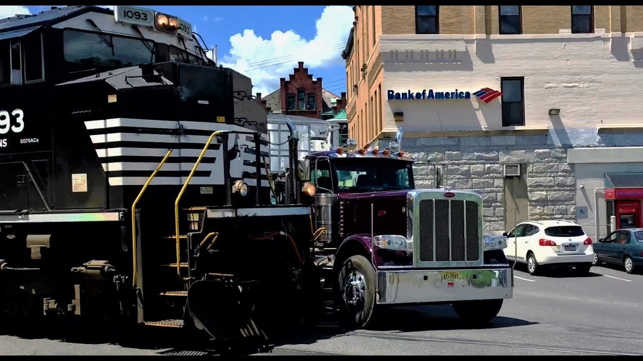 VIDEO: Railroad Enthusiast Captures Video Of Peterbilt Getting Smacked By Train