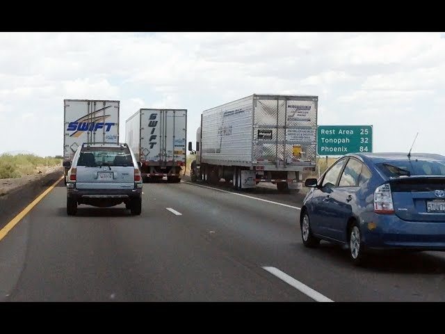 VIDEO: Trucker Decides He’s Had It With Turtle Race, And Then…