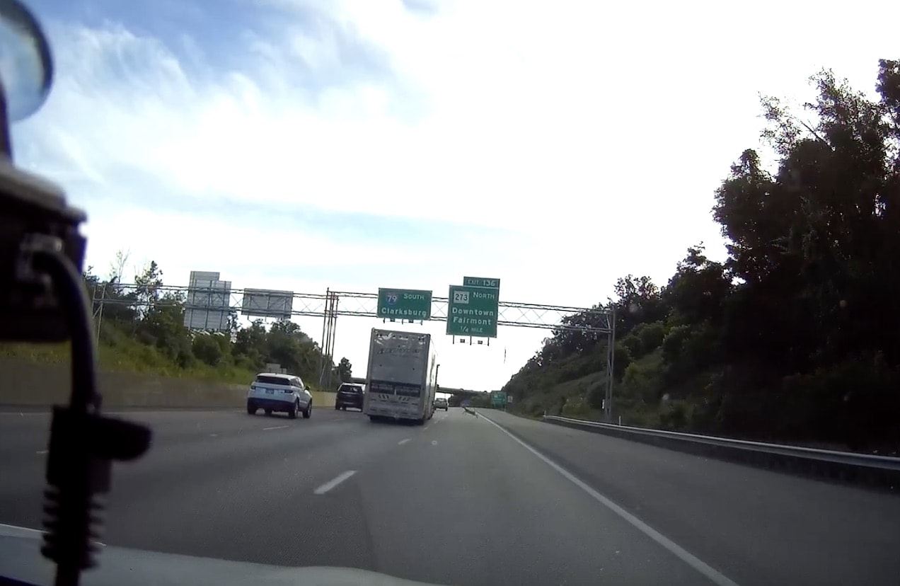 VIDEO: Deer Faceplants Into Tractor Trailer