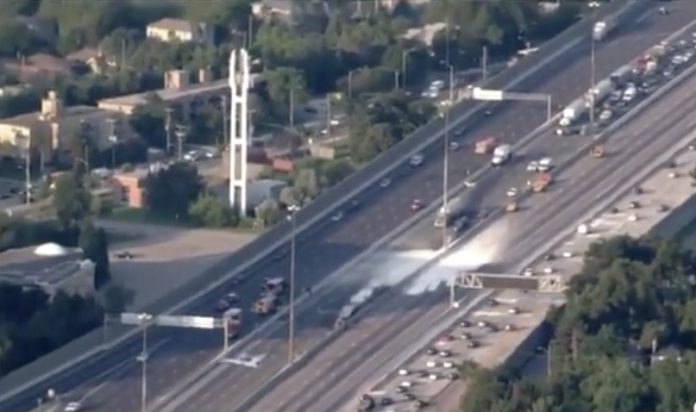Fiery Fatal Truck Crash Shut Down Highway 401