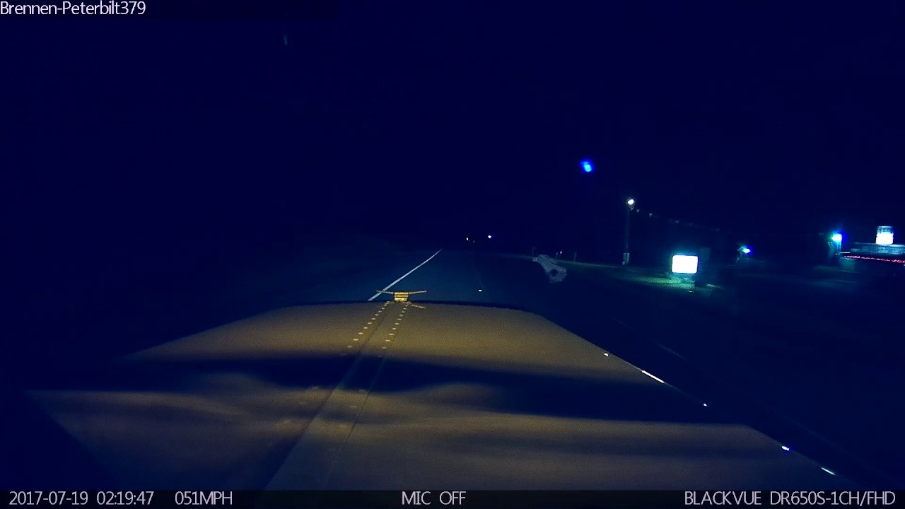 VIDEO: Trucker Swerves To Save Kid Hiding Under Sheet In Road