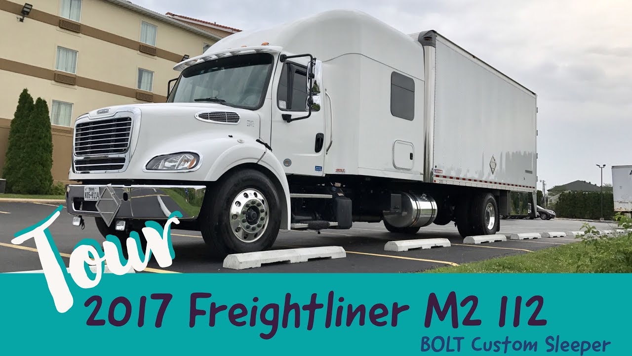 VIDEO: Take A Tour Of A 2017 Freightliner M2 112 With BOLT Custom Sleeper