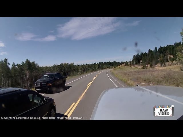 VIDEO: Menacing Minivan Pass