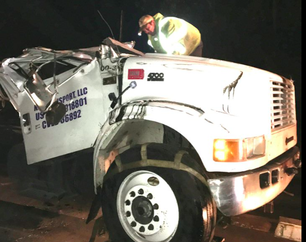 Michigan sheriff seeks semi driver who ran fellow trucker off the road, causing rollover crash
