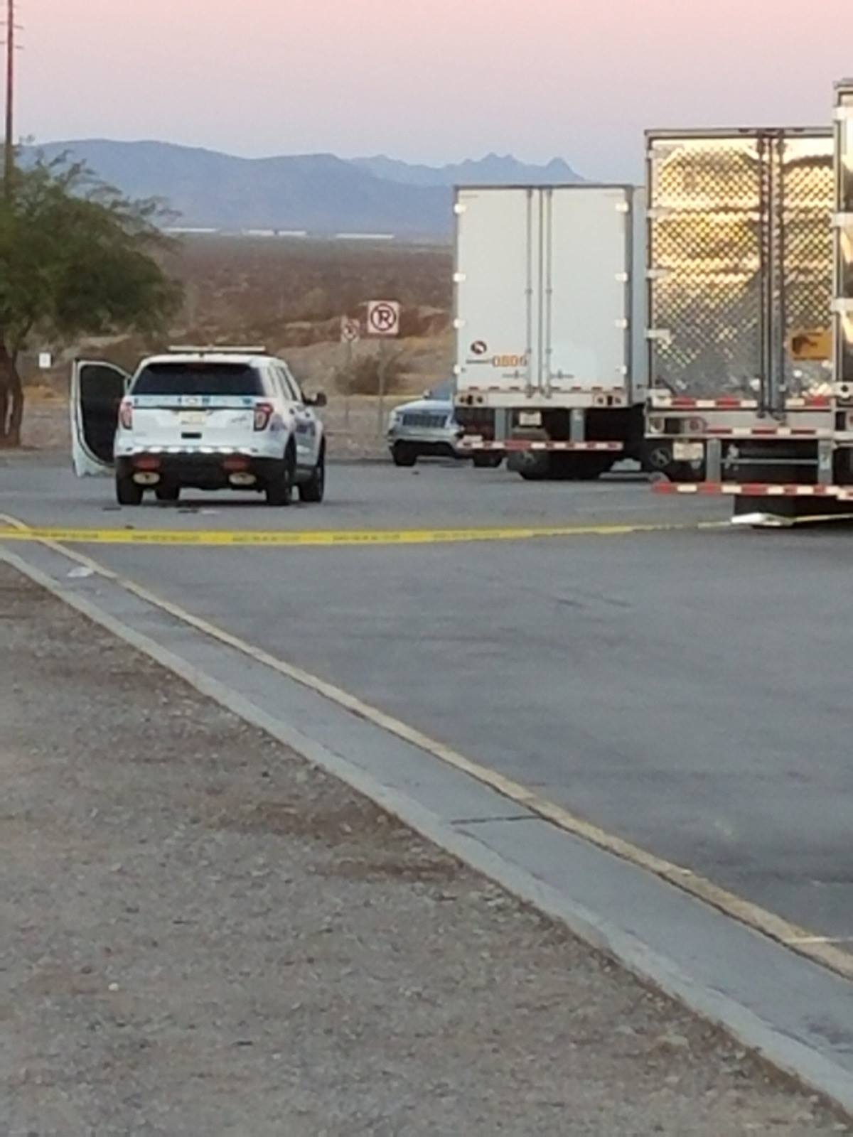 I-10 shut down after suspect shoots at trucker, police officers