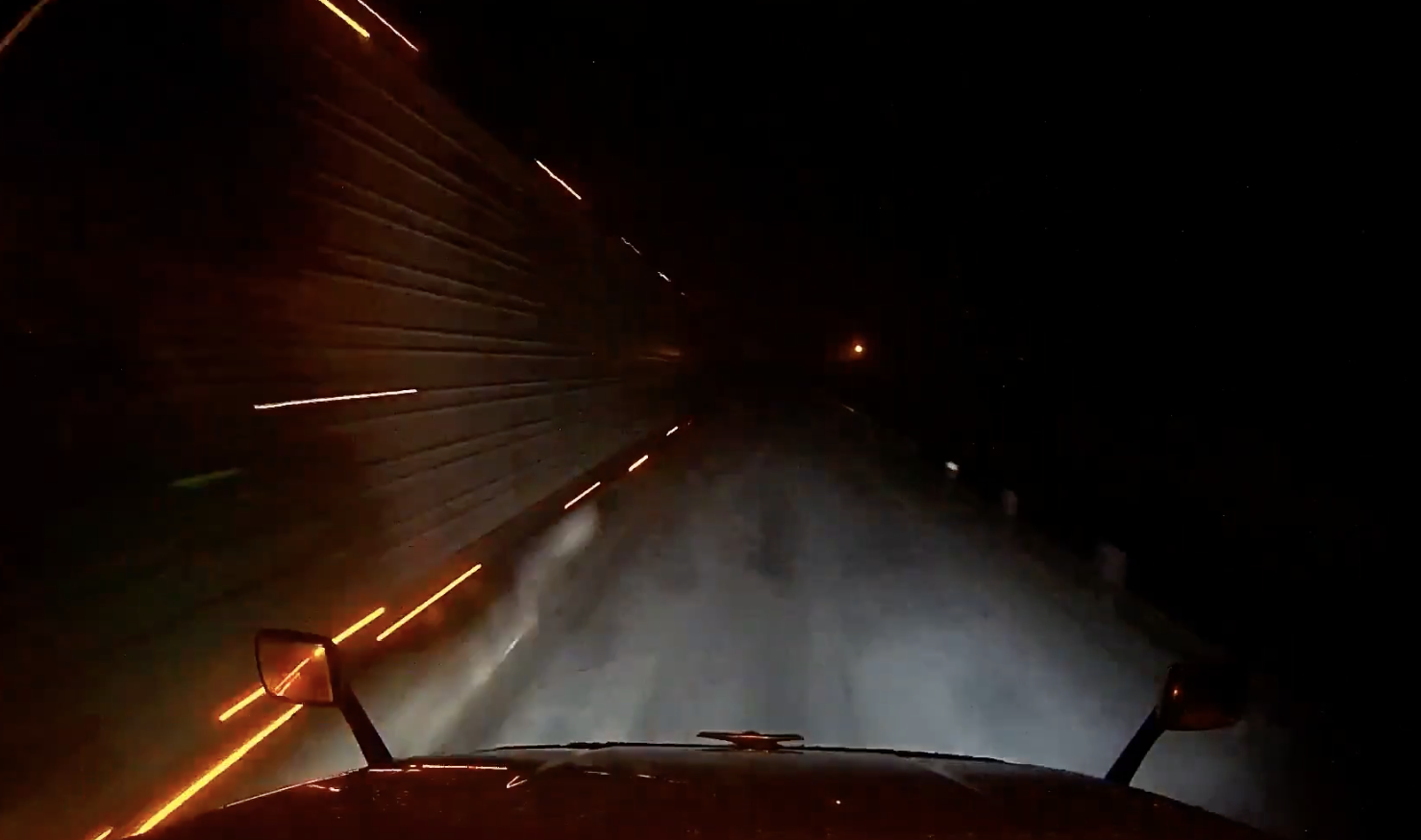 VIDEO: Semi vs. oncoming semi hit and run