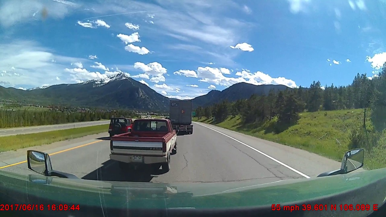 VIDEO: Trucker shares footage of bad drivers on beautiful Basalt drive