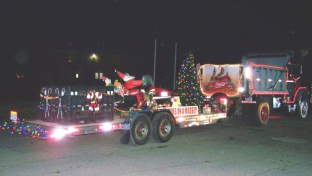 Truck driver fined $1,005 after collecting food donations at Santa Claus Parade