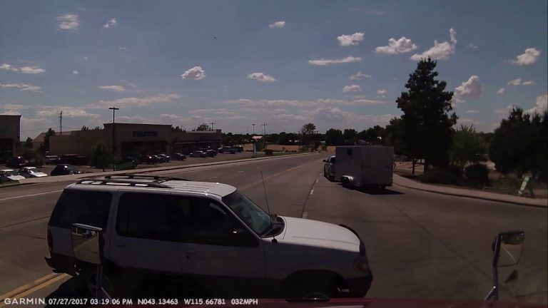 VIDEO: Idaho motorist learns the hard way to make sure traffic is clear