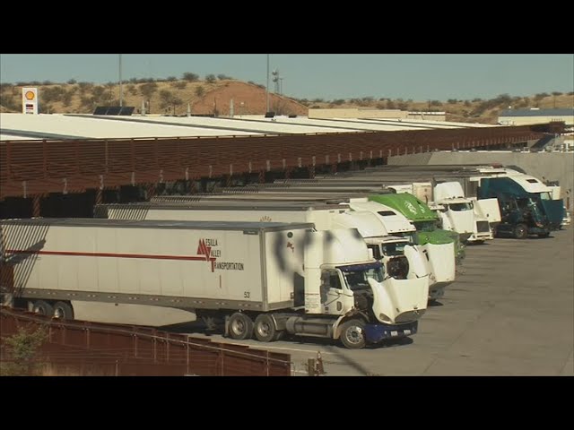 Arizona news station says grocery prices are set to skyrocket because of trucking struggles