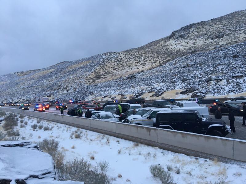 I-580 Reopens After Massive 35 Vehicle Crash