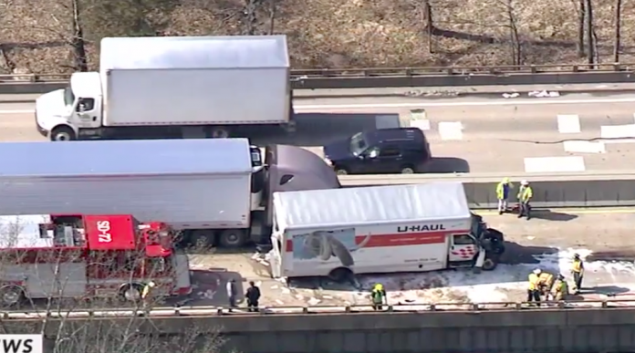 Pennsylvania Turnpike reopens after four truck crash