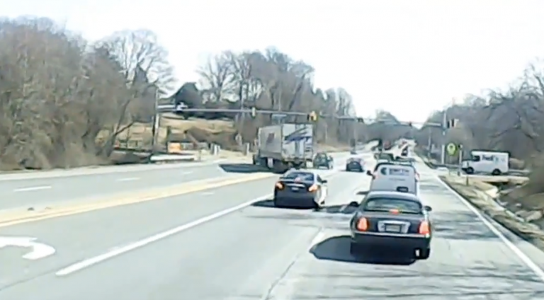 VIDEO: Hot load! No time for stop lights!
