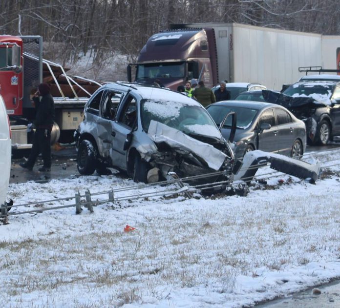 I-71 reopened after 81 vehicle pileup