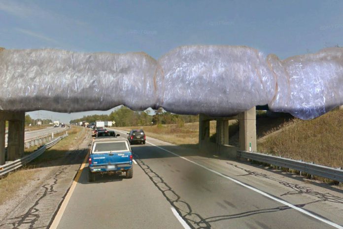 Michigan troopers ask locals not to bubble wrap that bridge that trucks keep hitting