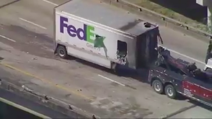 Dallas police: Crash that killed FedEx truck driver caused by car driver who fell asleep