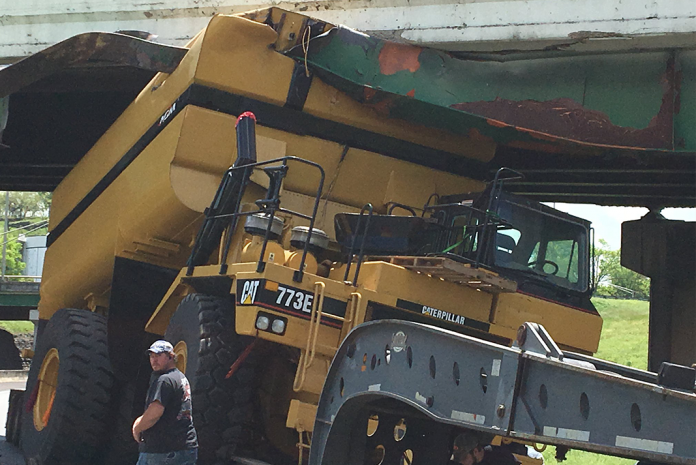 Trucker, company, cited for oversized load crash in downtown Nashville