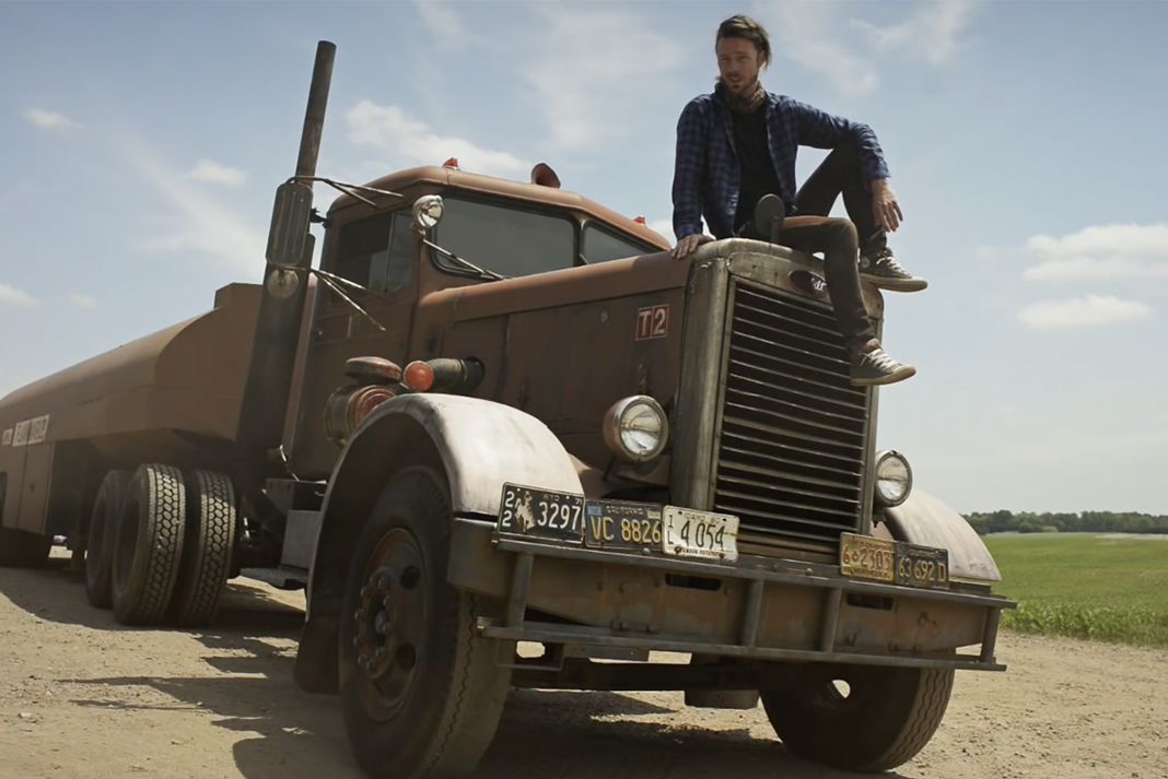 Get a closer look at the only surviving truck from the movie "Duel"