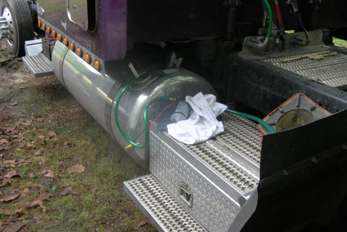 Police find $90 million worth of meth in semi truck fuel tank