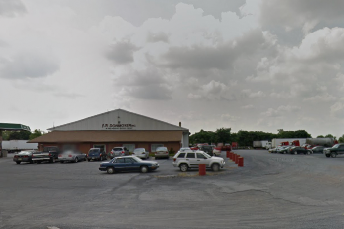 Worker killed in explosion in trucking company parking lot