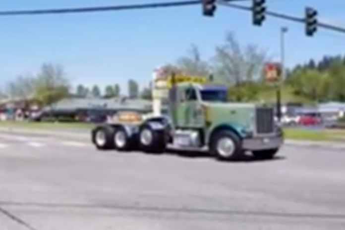 Semi-trucks honor 3-year-old killed in lawnmower accident with 'Jack's last ride'