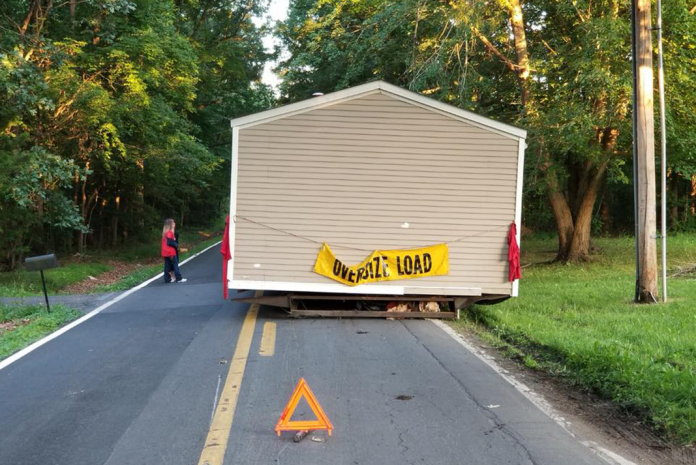 Delaware police: Who left a house in the middle of the road?