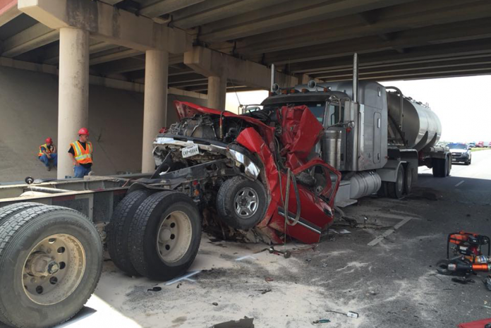 Trucker who fled following double fatality crash on I-20 caught by Border Patrol