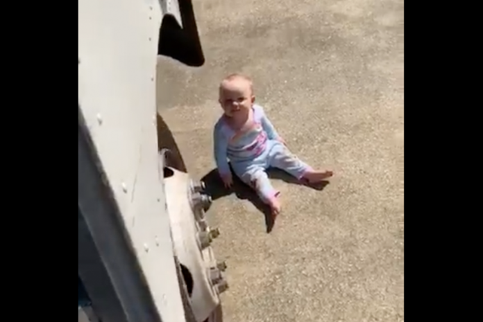 VIDEO- Attentive FedEx driver saves a little life while making a delivery