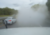 VIDEO- Smoke screen rear end collision